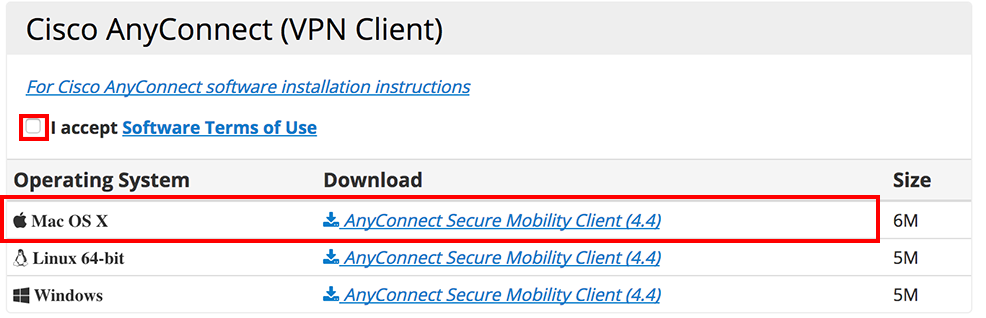 Cisco anyconnect secure mobility client download macbook
